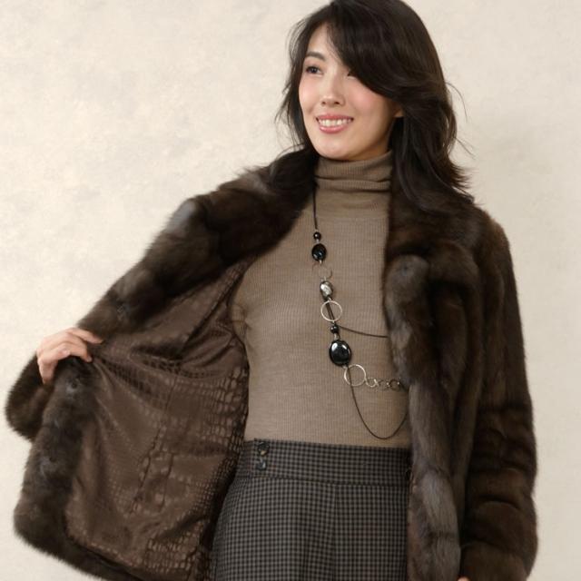 ロシアン セーブル ファー ジャケット（SJ4189)