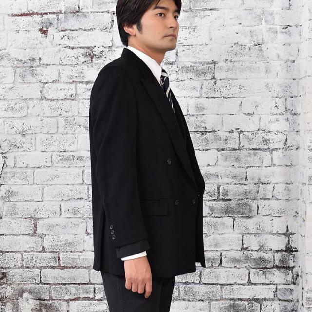 マフラー メンズ カシミヤ カシミア 100％ ダブルジャケット(MS6859)テーラード チェスターコート 紳士用 ビジネス