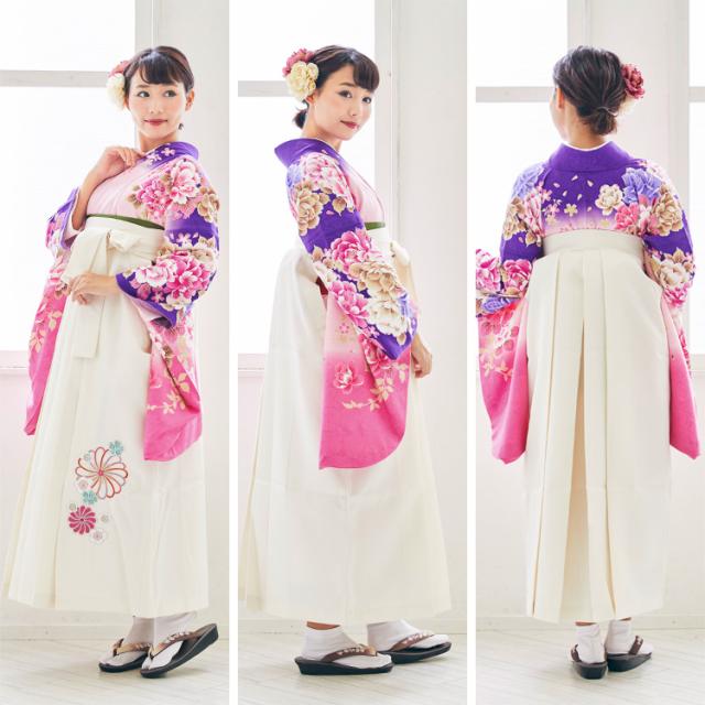 卒業式・謝恩会 袴セット］［往復送料0円］-Xmiss-キスミス ＆袴 フル