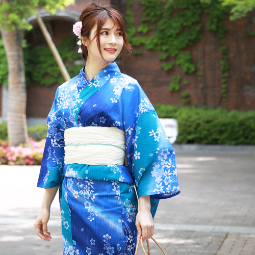 今年人気のブランド品や 八重桜 ｄ４８８１ 変わり織り浴衣 レトロ 単品 浴衣 新品 浴衣 Ucs Gob Ve