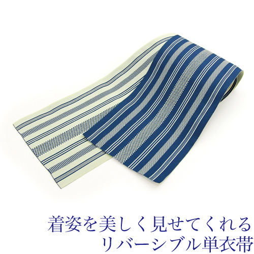 浴衣 セット レトロ 高級変わり織り綿麻浴衣3点セット「生成り地に紫の乱菊と丸菊」浴衣 生成り 菊 浴衣帯 紺 レディース 古典柄 大人 モダン しっとり_2