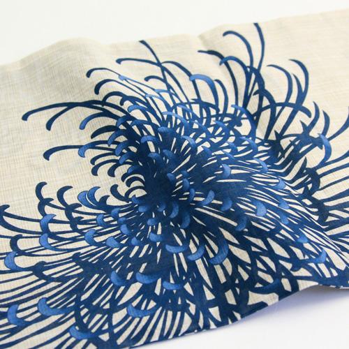 浴衣単品「生成り地に紺乱菊」 浴衣のみ 大人 レトロ レディース の通販は 浴衣単品「生成り地に紺乱菊」 浴衣のみ 大人 レトロ レディース の通販は