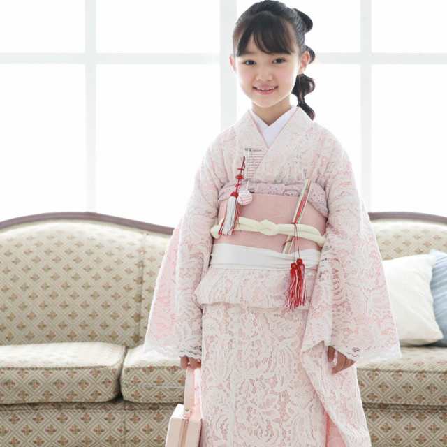 レンタル】七五三 着物 7歳 レンタルフルセット 四つ身着物23点