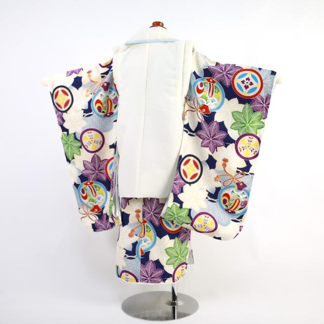 510ab2◎七五三 三歳 男の子 アンティーク着物&被布 レトロ 利休鼠◎ 510ab2◎七五三 三歳 男の子 アンティーク着物&被布 レトロ 利休鼠