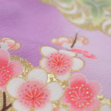 訪問着 レンタル 19点フルセットレンタル 紫 薄紫 卒業式 結婚式 式典