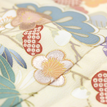 訪問着 レンタル 19点フルコーディネートレンタルセット 披露宴 花柄