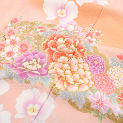 訪問着レンタル 19点フルセットレンタル ピンク 卒業式 式典 祝賀会