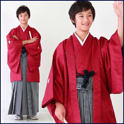 安価卒業式男児羽織袴セット 着物・浴衣・和小物