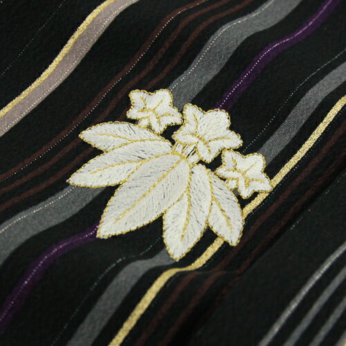 【七五三着物レンタル】七五三 5歳 男の子用 羽織袴13点セット「黒地に縞」CIAOPANIC TYPY お正月