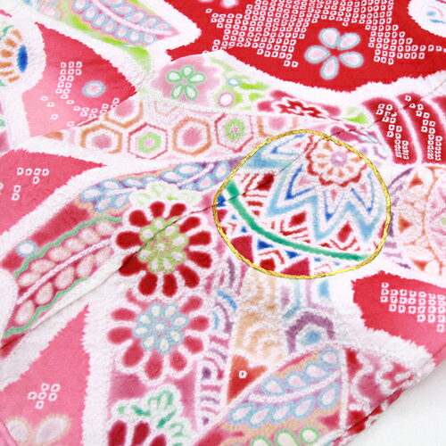 七五三 着物 7歳 レンタルフルセット 四つ身絞り柄着物23点セット