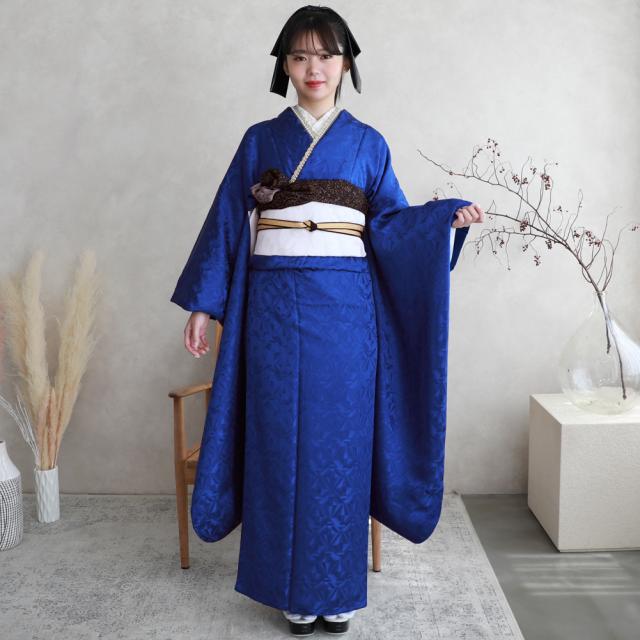 最大30日間レンタル 振袖 レンタル 成人式 青色 明るめ色 華やかな青色