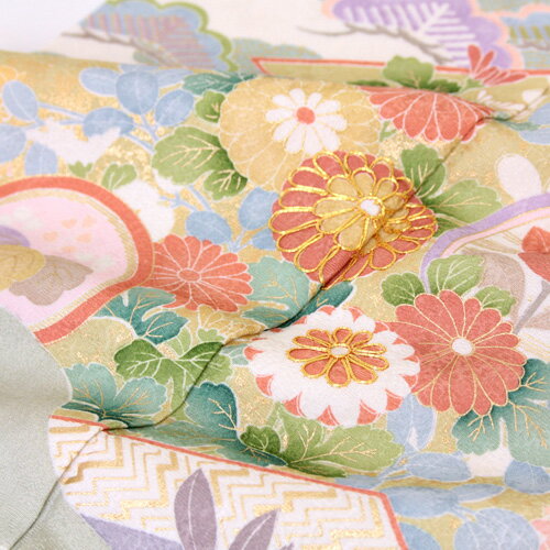 訪問着 レンタル １９点フルコーディネー レンタルセット   披露宴 「ピンク 水色 バステルカラー地に金彩吉祥花紋様」 訪問着 レンタル 19点フルコーディネー レンタルセット 披露宴