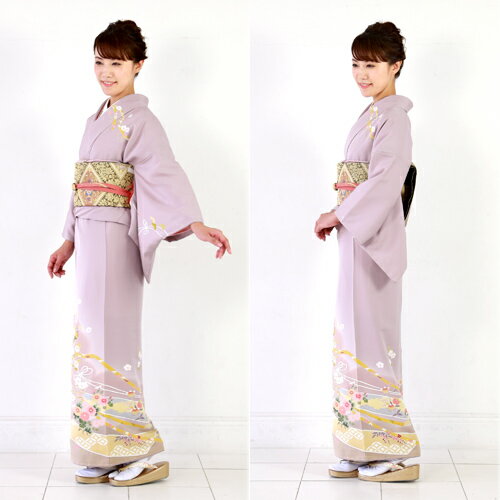 訪問着　フルセット　牡丹　オーロラ　Kimonossimo 着物　I4 訪問着 フルセット 牡丹 オーロラ Kimonossimo 着物 I4