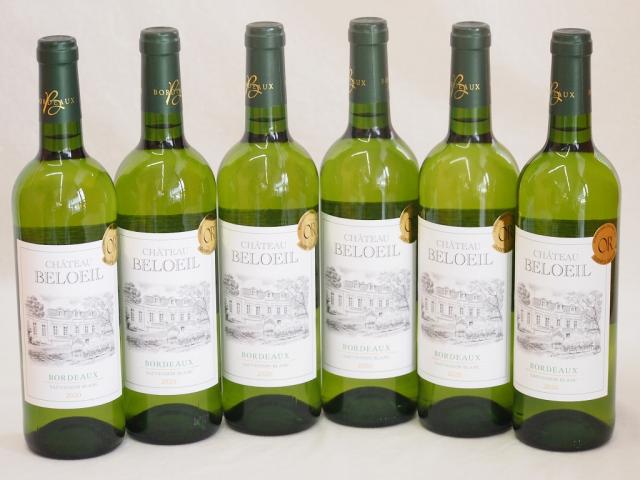 金賞白ワイン特集6本セット(シャトー　ブロイル) 750ml×6本