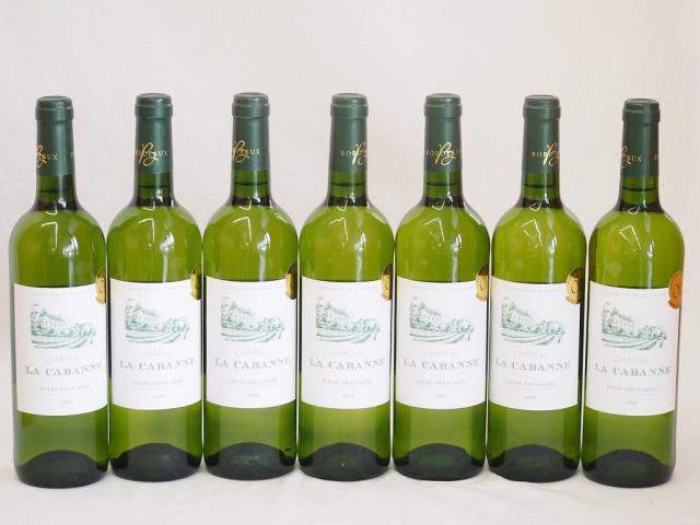 金賞白ワイン特集7本セット(シャトー　ラ  カバーヌ) 750ml×7本の通販は 6,943円