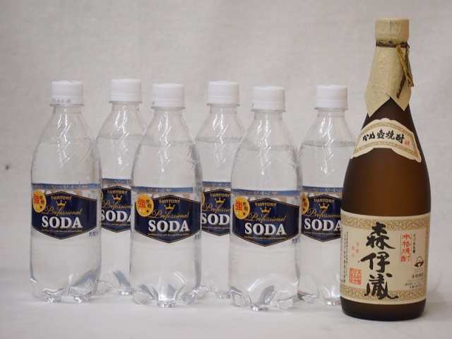 家のみ本格酎ハイ7本セット(サントリーソーダ 強炭酸水ペット 芋