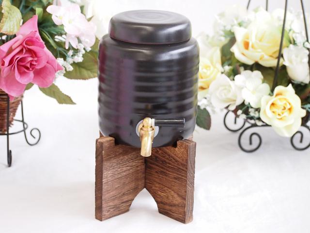 【新品未使用】備前金彩 焼酎サーバー 陶芸作家 安藤嘉規作 本格焼酎サーバー1000cc(18cm×24cm 1kg)陶芸作家 安藤嘉規作三重県萬古