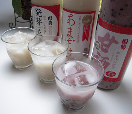 豪華甘酒 8本セット 篠崎 国菊 あまざけ ノンアルコール 985g×6本 720ml×2本(福岡県)(大分県)計8本_4