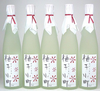 壱岐焼酎　ゆずリキュール　柚子小町　500ｍｌ　5本セット