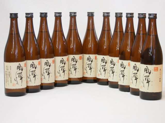吹上酒造謹製 本格芋焼酎 風憚ふうたん (鹿児島県)720ml×11 その他