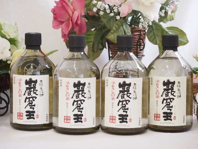 洞窟かめ貯蔵 本格米焼酎岩窟王(宮崎県)720ml×4本