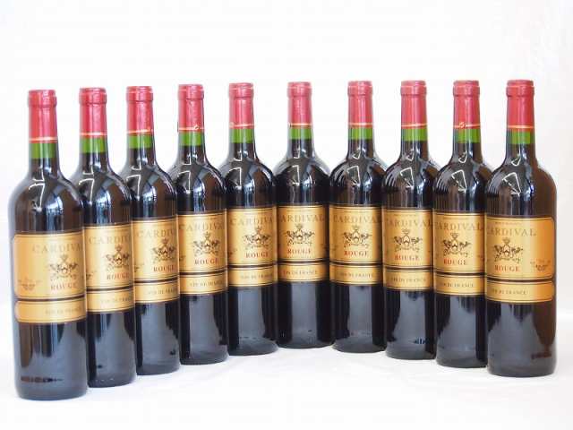 フランス赤ワイン カルディヴァル ・ルージュ 750ml×10の通販は