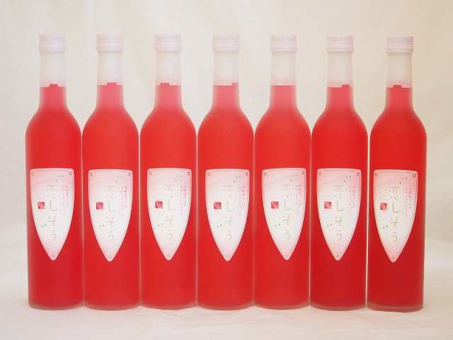 焼酎屋さんのあかしそリキュール 恋しそう (熊本県)500ml×7本の通販は 8,235円
