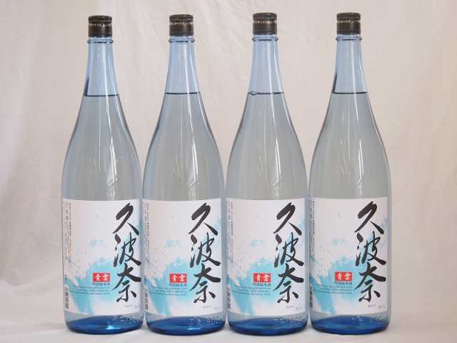 久波奈 特別純米酒 青雲 後藤酒造場(三重県)1800ml×4本の通販は