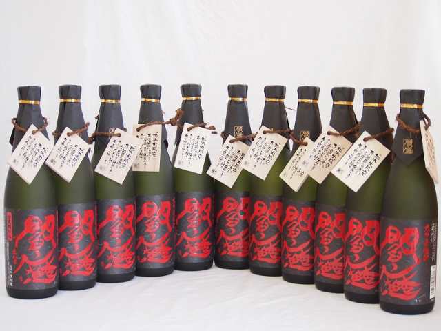 全量麹仕込麦焼酎 黒閻魔 老松酒造(大分県)720ml×11本の通販は