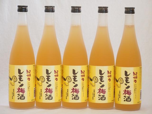 紀州のレモン梅酒 中野BC(和歌山県)720×5本