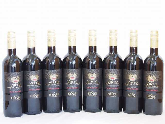 8本セット(イタリア赤ワイン センシィヴィルトロッソ) 750ml×8本