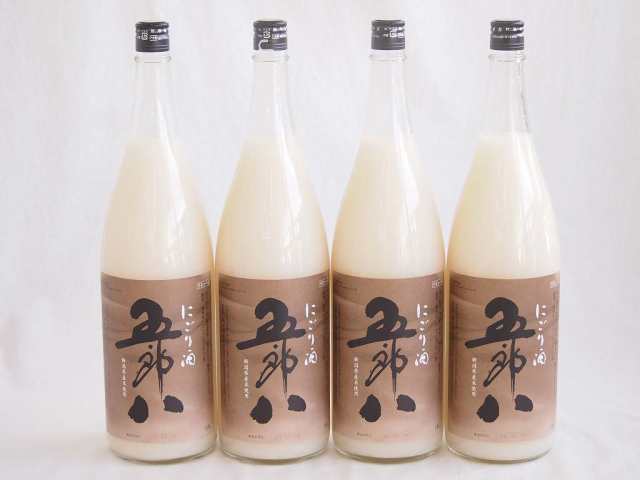 にごり酒 五郎八 菊水酒造(新潟県)1800ml×4の通販は 8,015円
