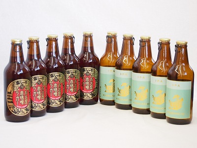 赤味噌クラフトビール飲み比べ10本セット(インディアペール 名古屋赤味噌ラガー) 330ml×10本の通販は