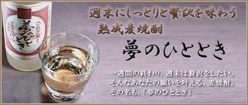 9本セット 井上酒造 熟成麦焼酎 夢のひととき 25度 720ml×9本(大分県)の通販はau PAY マーケット - 贈り物本舗じざけや | au  PAY マーケット－通販サイト