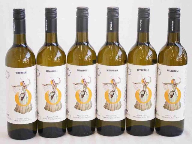 6本セット テリアニ・ヴァレー ムタヴルリ アラザニヴァレー 白ワイン 中甘口(ジョージア)750ml×6本