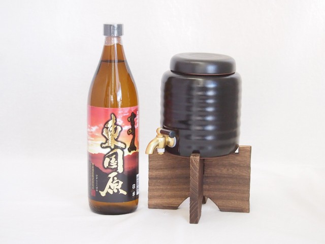 本格焼酎サーバー1000cc(18cm×24cm 1kg)セット神楽酒造 本格芋焼酎 東国原 (宮崎県) 900ml×1本の通販は