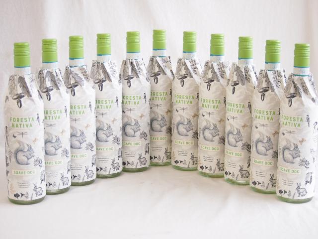 11本セット(イタリア白ワイン フォレスタ ナティヴァ ソアーヴ) 750ml×11本