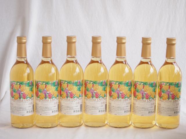 7本セット(パイナップルワイン ラグリマデルソル 9度甘口) 720ml×7本