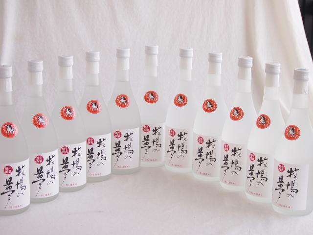 11本仕かける(大和一酒造元 採草地の夢御乳強い酒(熊本県)) 720ml×11本