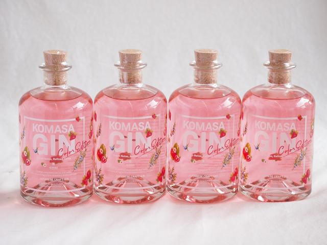 4本セット(小正醸造 コマサ ジン 苺45度(鹿児島県)) 500ml×4本