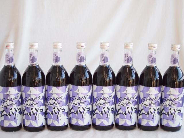 8本セット(瑞鷹 葡萄の酒10度(熊本県)) 720ml×8本