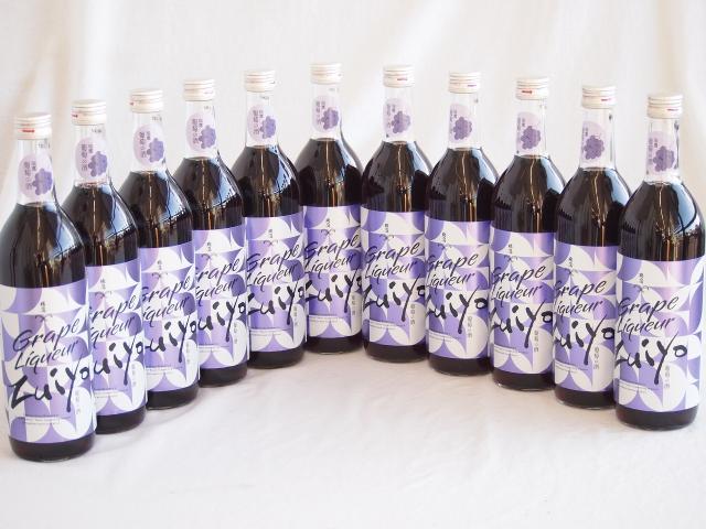 11本セット(瑞鷹 葡萄の酒10度(熊本県)) 720ml×11本