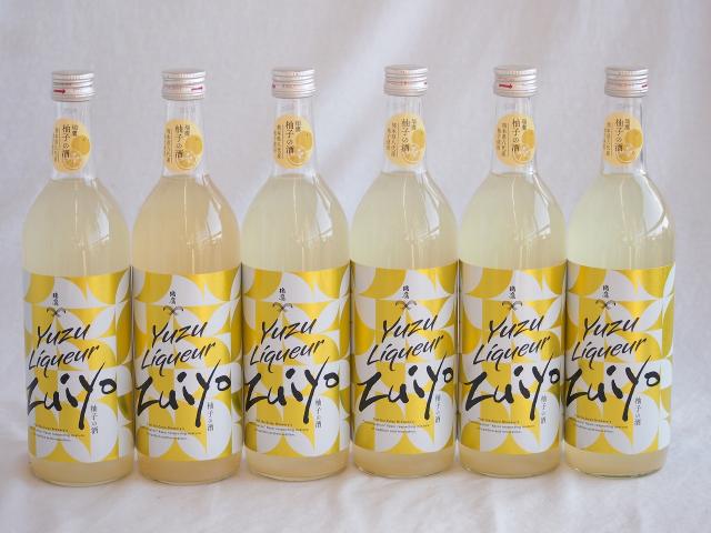 6本セット(瑞鷹 柚子の酒10度(熊本県)) 720ml×6本