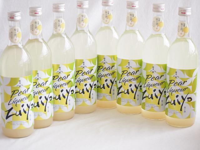 8本セット(瑞鷹 梨の酒 リキュール10度(熊本県)) 720ml×8本