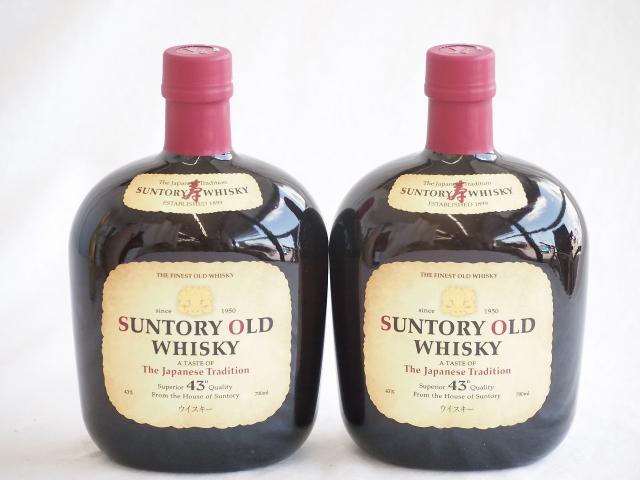 サントリーオールド ウイスキー2025年 干支ボトル700ml 43%2本セット サントリーオールド ウイスキー2025年 干支ボトル700ml 43%2本