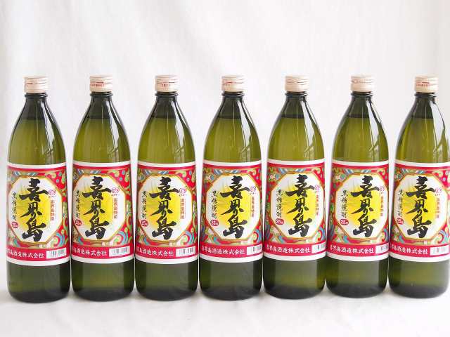 7本セット(黒糖焼酎 喜界島 25度 (鹿児島)) 900ml×7本