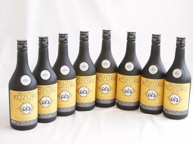 8本仕かける(長期間取って置く米強い酒 メローコヅルエクセレンス 41度 (鹿児島県)) 700ml×8本