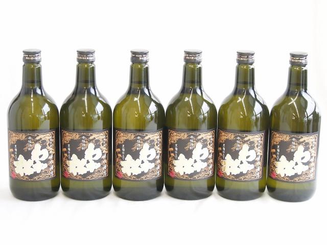 6本セット(黒麹仕立て芋焼酎 わか松 25度 (鹿児島県)　) 720ml×6本