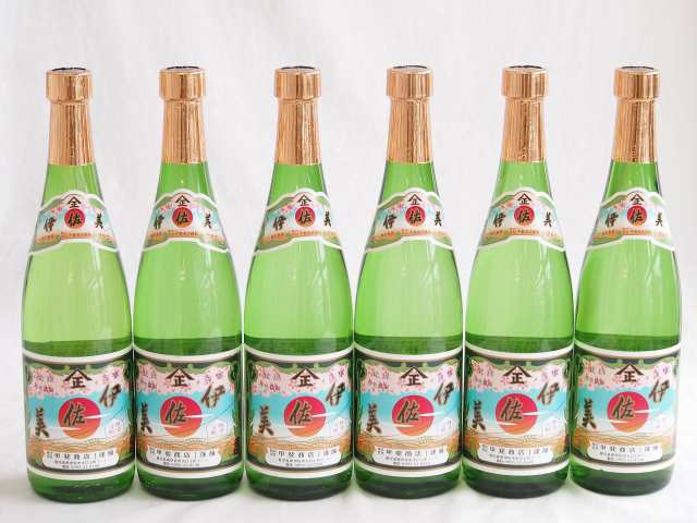 6本セット(本格芋焼酎 伊佐美 25％ (鹿児島県)) 720ml×6本