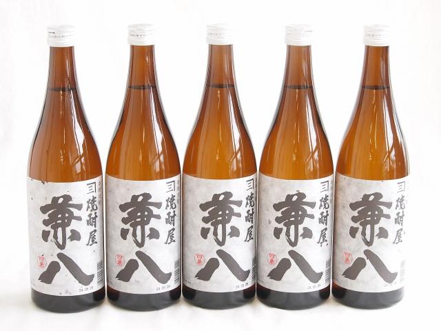 5本セット(麦焼酎 兼八 25度(大分県)) 720ml×5本
